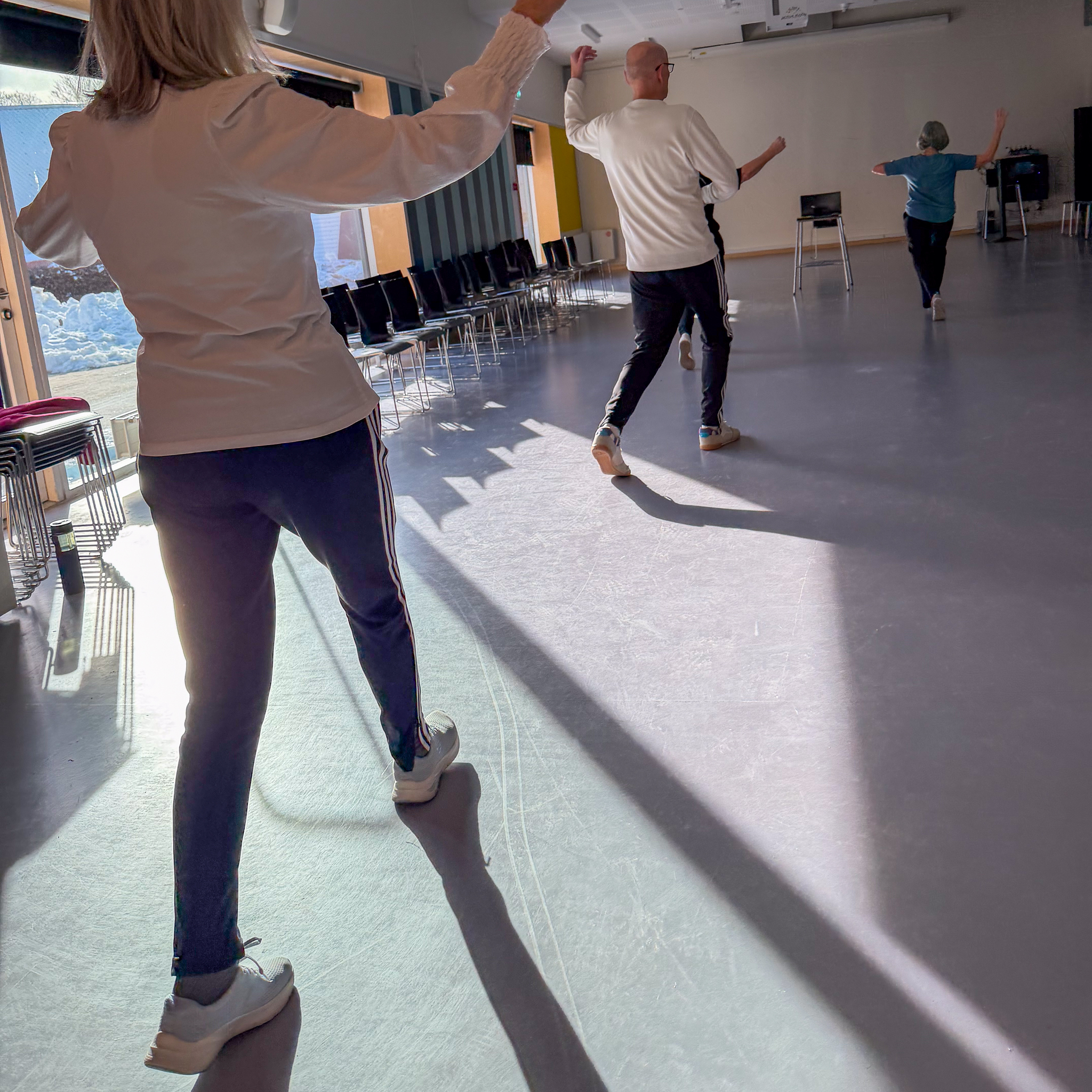 De modigste dansere er i biblioteket