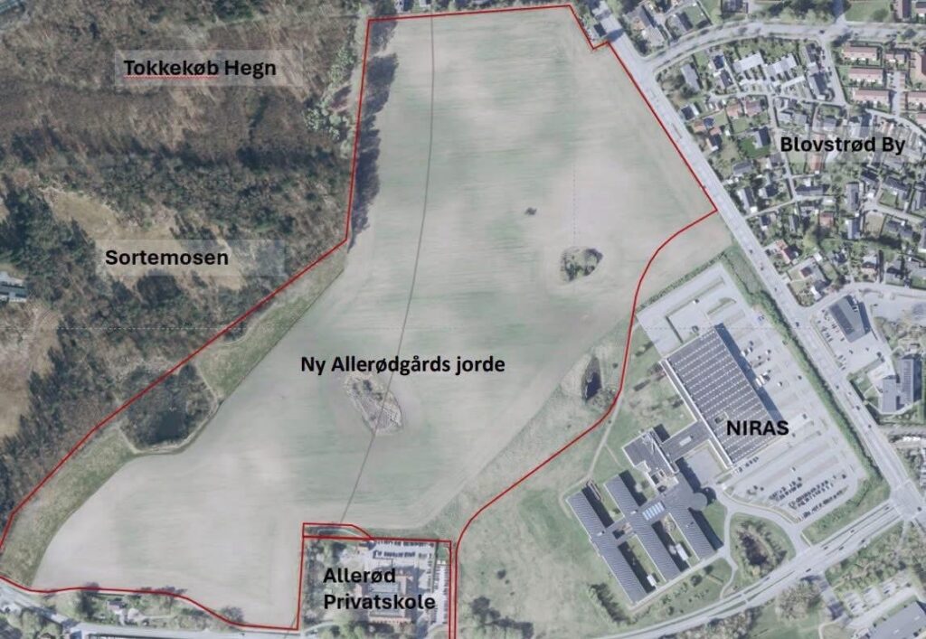Ny Allerødgårds jorde