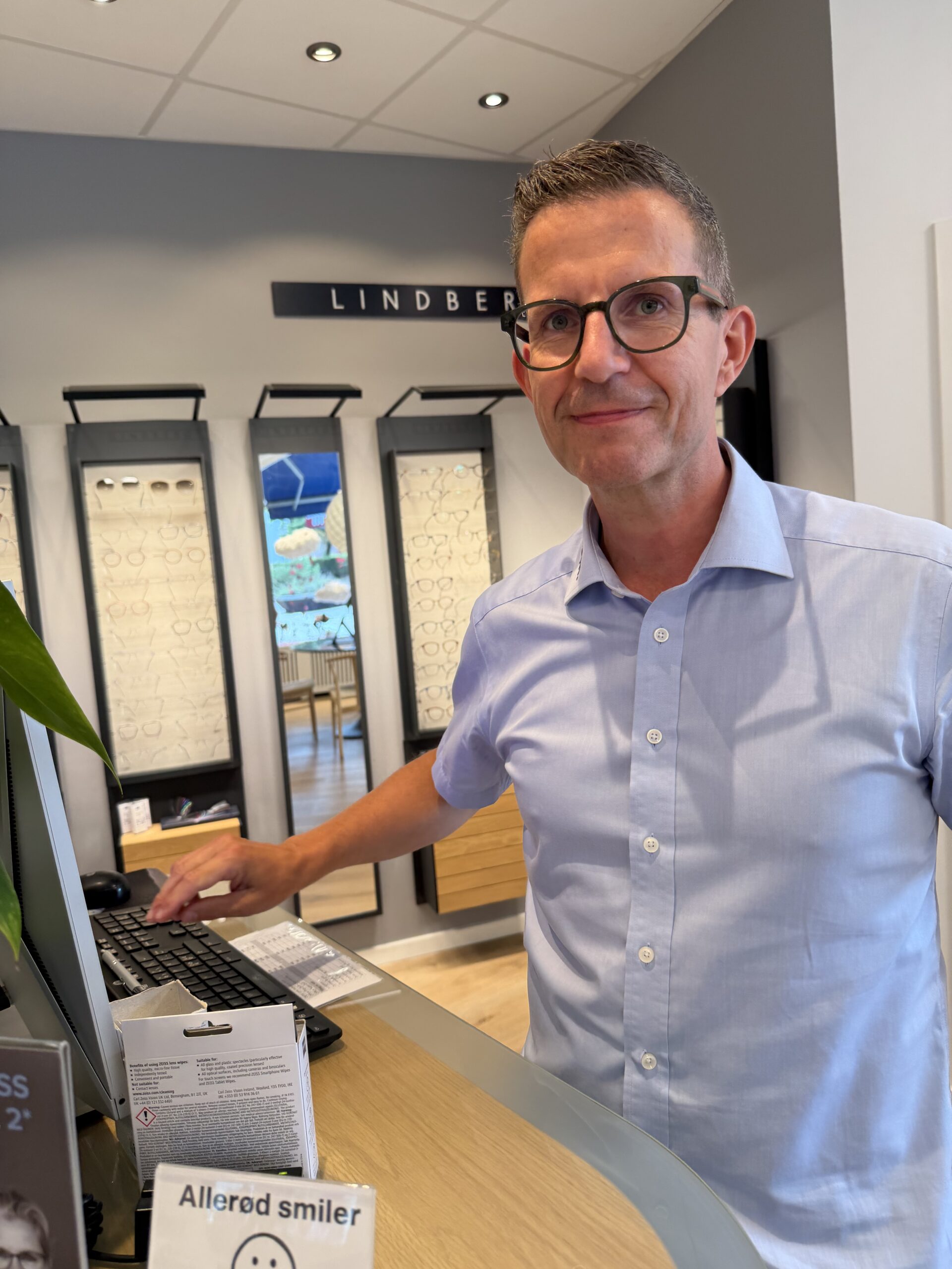 Optiker i NytSyn Allerød, Jakob Grabas