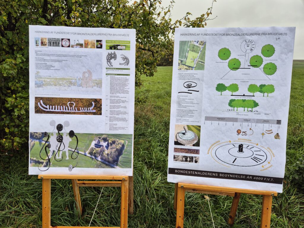 Plakater viser mere om projektet