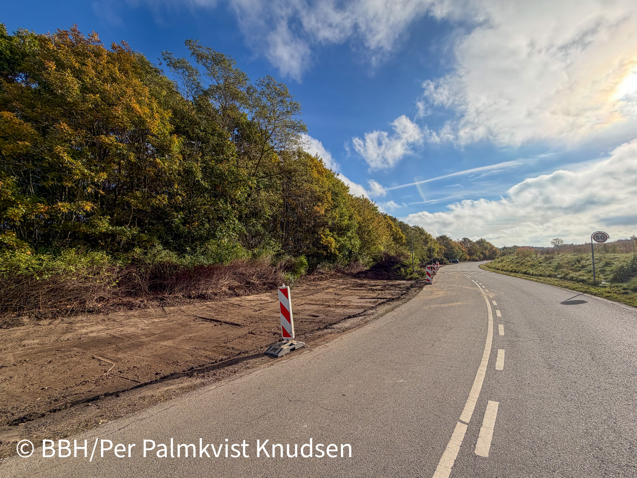 Ny cykelsti på vej i Blovstrød Ny cykelsti på vej i Blovstrød